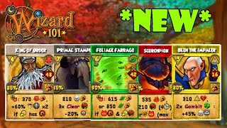 Wizard101: FIRST Look At EVERY NEW BLENDED GROVE SPELL (80+ Spells!)