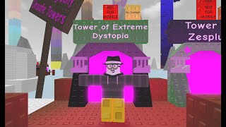 Tower of Extreme Dystopia in 7:30 (SECOND REMORSELESS) | Roblox Jupiter's Towers of Hecc