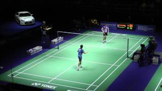 [HD] QF - MS - Kashyap Parupalli vs Chou Tien Chen - 2014 Swiss Badminton Open