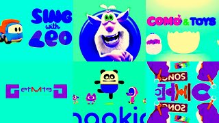 Super Logo Mega Compilation: Sing With Leo, Get Movies, Super simple song, Booba Logo Effects