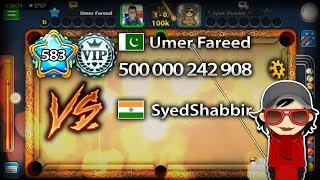 SYEDSHABBIR 8 BALL POOL INDIRECT HIGHLIGHTS VS UMER FAREED