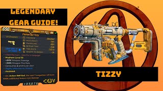 Borderlands 3 "Tizzy" Legendary Gear Guide!