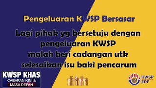 Lagi pihak yg bersetuju dengan pengeluaran KWSP malah beri cadangan utk selesaikan isu baki pencarum