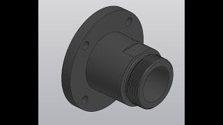 Видеоуроки Компас Создание модели в приложении Валы и механические передачи (с реальной резьбой)