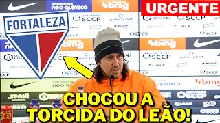 DE AGORA! ACABOU DE CONFIRMAR! OLHA ISSO! TORCIDA VAI A LOUCURA! ÚLTIMAS NOTÍCIAS DO FORTALEZA