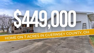 Home on 7 acres | Land and Home For Sale In Guernsey County Ohio