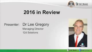 2016 in Review - Industry Solutions Webinar Series