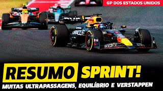 🚨SPRINT RACE: SHOW DE ULTRAPASSAGENS, DISPUTAS, EQUILIBRIO E VERSTAPPEN | FÓRMULA 1 | GP EM CASA+