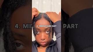 How To Get The Perfect Middle Part | #locs #locjourney #dreadlocks #locmaintenance #shorts