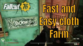 Fallout 76 easy and fast cloth farm Fortifying Atlas