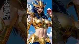 INCREDIBLE AI Saint Seiya All 12 Female Gold SAINTS - Amazonas de Ouro LIVE Action IA #aiart