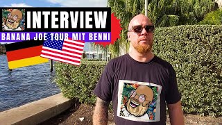 Interview mit Beni vom Banana Joe TV 🍌:  als Auswanderer zum Millionär 💰💵 in Florida USA 🌴🥥☀️