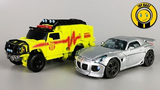 Hummer Ratchet & Pontiac Jazz Transformers Movie Studio Series SS10 Jazz SS04 Ratchet Car Robot Toys