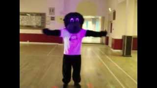 Fab The Monkey Dancing To Superman Song.AVI