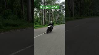 Kawasaki NINJA Z650 Flyby🏍️ and exhaust sound 😱|| #vijuvlogs #ninja650 #ninjah2r #kawasaki