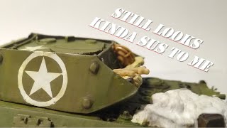 1:72 Revell Panther Ausf. G converted to Ersatz M10 Part 3 - wash and oils