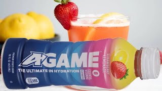 A-Game Strawberry Lemonade Sports Drink Tasting