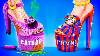 БОГАТЫЙ Digital Circus против БЕДНЫХ Smiling Critters! Помни удочерил Кэтнап!