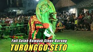 Full Solah Rampak Singo Barong Jaranan Turonggo Seto Live Crabak Slahung Ponorogo 2022