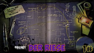 Call Of Duty Black Ops Zombies. Der Riese. Part 1. Solo Gameplay