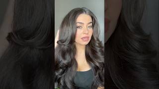 Ponytail Blowout, so easy & low maintenance #blowout #blowoutstyles #blowouttutorial