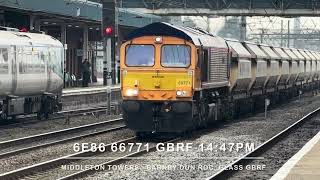 Train spotting at Doncaster Station 8/3/2024 part 2