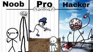 NOOB vs PRO vs HACKER - Draw 2 Save