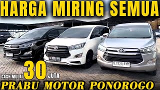 HARGA ANJLOK!!! Mulai 30 Juta Nego Di Prabu Motor Ponorogo Terbaru Hari Ini