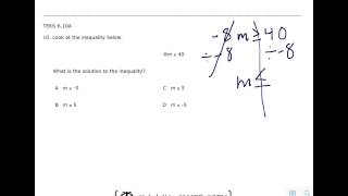 WA #4 Third Nine Weeks Question 10