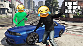 FUNNY MOMENTS GTA V #1