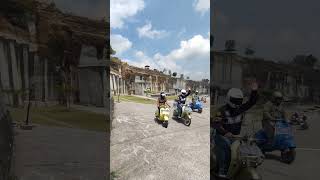 JOGJA TEBING TRISIK VESPA VABCN CLASS NUSANTARA #shortvideo #jogja #jogjakarta