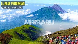 5 via jalur trek pendakian gunung merbabu - epik petualang