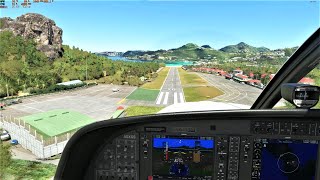 MSFS 2020 ✈ MAX GRAPHICS landing in Saint Barthélemy | RTX 3060Ti 8GB | AMD Ryzen 5 5600x | 16GB RAM