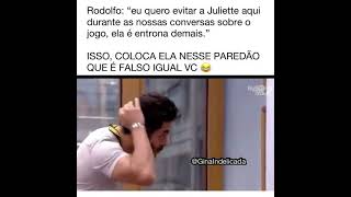 BBB 21 - RODOLFO QUERENDO EVITAR JULIETTE😑😑