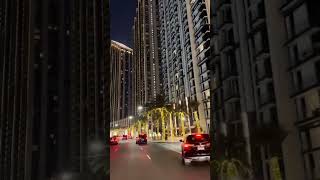 Night view Dubai #shorts #trending #viralvideo #youtubeshorts #ytshort #youtubevideo