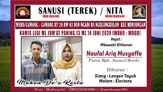 Live Ghema Musica di rumah BPK SANUSI ( TEREK ) IBU NITA Ngulungkulon Kec Munjungan Trenggalek