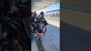 BMW M1000RR Testing WorldSBK #Racing #Superbike #Spain #Worldsbk #BMW #m1000RR #Shorts #Bike #Vlog