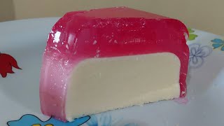 GELATINA DE ALGODÃO DOCE RECHEADA,BONITA E FÁCIL DE FAZER