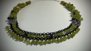 Комбинированное украшение! И немного о жгутах !#handmade_jewellery