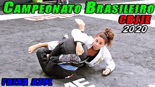 Jiu Jitsu - Faixa AZUL - Feminino - Campeonato Brasileiro - CBJJE 2020