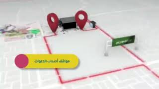 Parking areas of Riyadh opening parade (Explain in English)