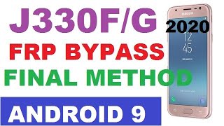 SAMSUNG J3 PRO J3 2017 FRP/GOOGLE LOCK BYPASS ANDROID 9.0 FINAL METHOD 2020 HINDI URDU