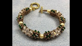 Crystal Splendor Bracelet  Jewelry Making Tutorial