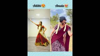 Adithi😘😍VS Amala😍