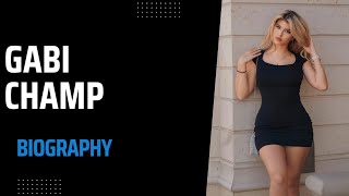 Gabi Champ: A Biography of an Exquisite Bikini Model