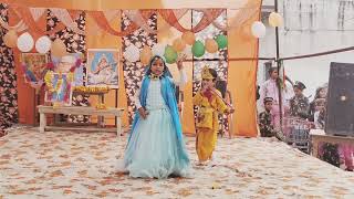 krishan ke sath radha g || radha g ne kiya dance ||#skgola91🙏🏻🙏🏻