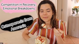 What I eat i a day | ED recovery... treating osteoporosis & emotional breakdowns