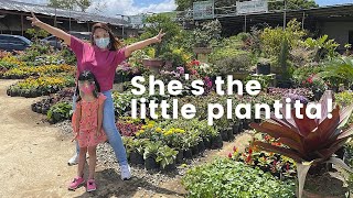 Kid goes plant shopping in Tagaytay // Elle x Kerrigan