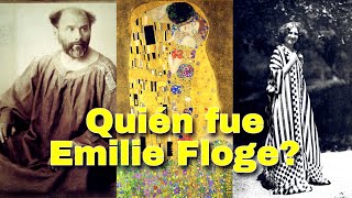 La vida de Emilie Floge, musa e inspiradora