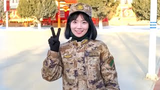 😍中国女兵你真美！军装女神/魅力女兵 /P1/ When girls wear military uniforms, Chinese female soldiers are so beautiful!